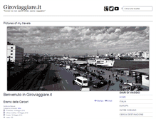Tablet Screenshot of giroviaggiare.it